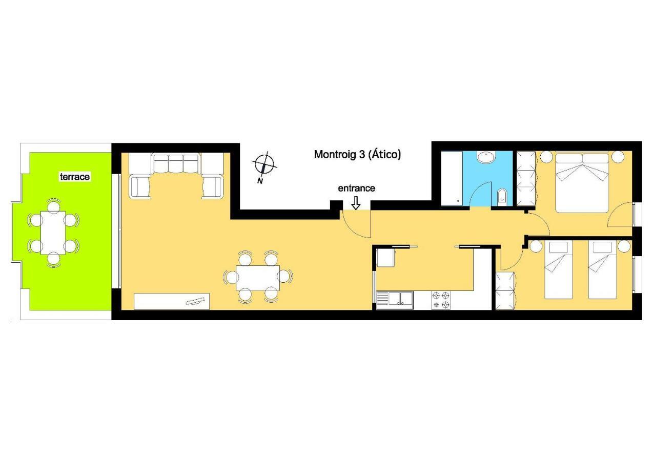 Apartamento Montroig 3 Ático Sitges Exterior foto